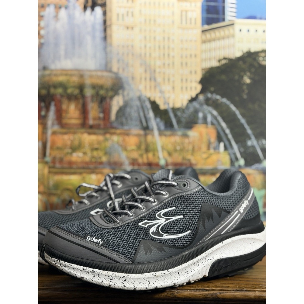 Gravity Defyer G-Defy Mighty Walk Mens Size 10 Gray Running Shoes Sneakers